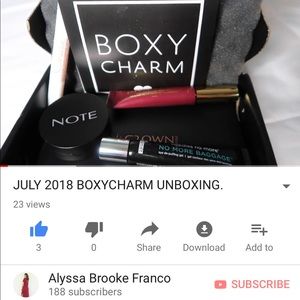 BOXYCHARM JULY 2018 UNBOXING